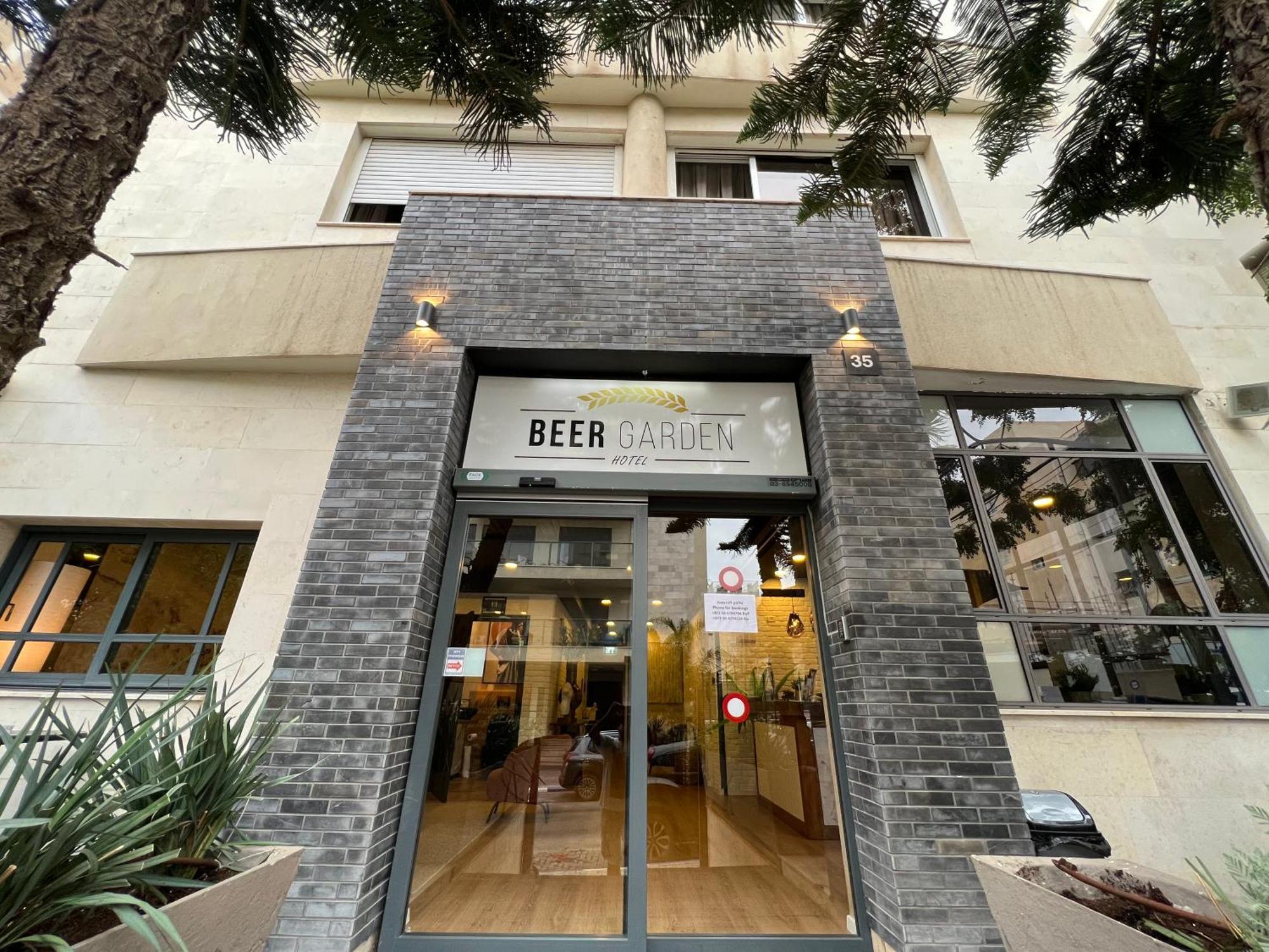 Beer Garden Hotel Tel Aviv Bagian luar foto